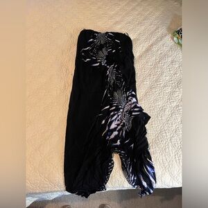 BCBGMAXAZIRA STRAPLESS DRESS